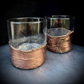 Electroformed Copper Whiskey Glasses