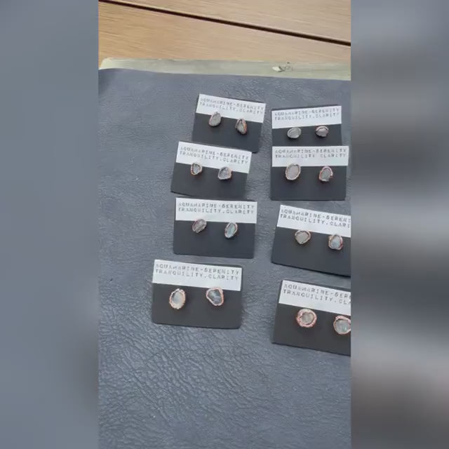Aquamarine Earrings