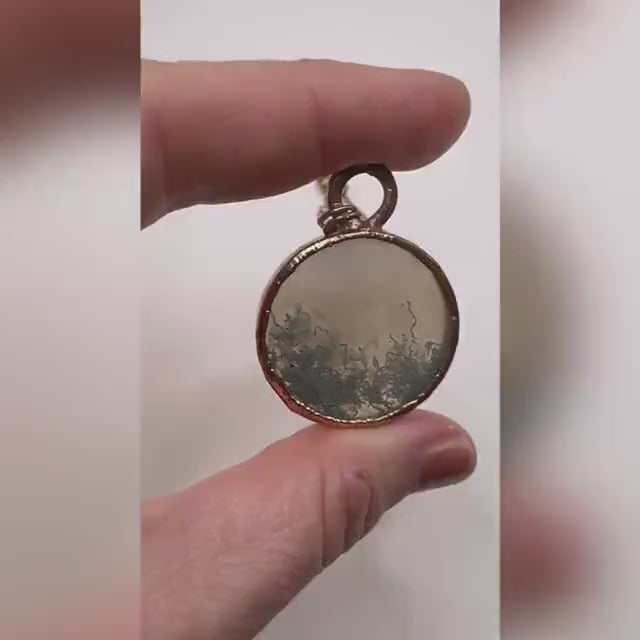Indonesian Moss Agate Necklace