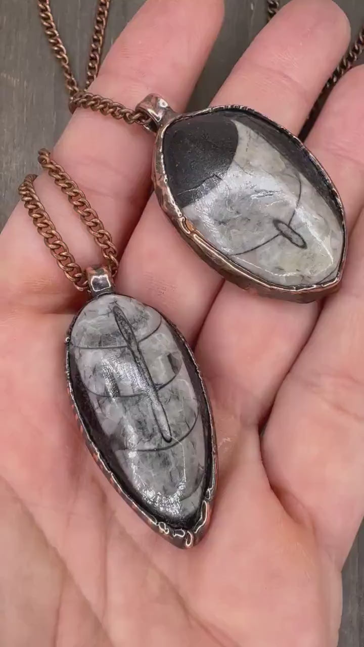 Orthoceras Fossil Necklace